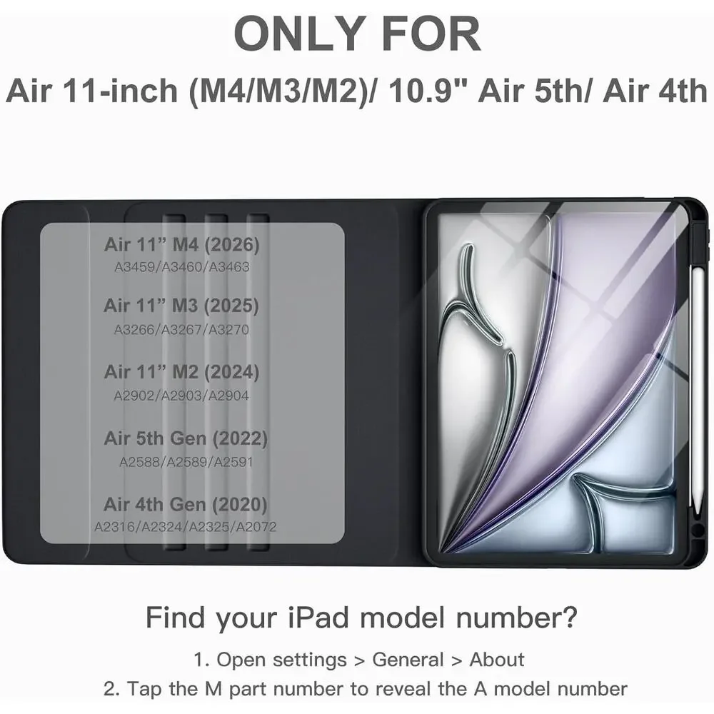 Harvopu Compatible For IPad Air 11-Inch/ 10.9